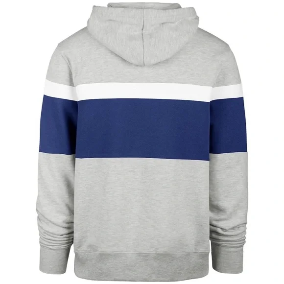 ‘47 Heather Gray Seattle Seahawks Warren Pullover Hoodie - Picture 2 of 6